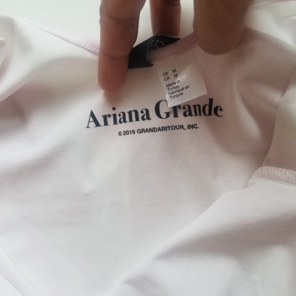 H&M ARIANA GRANDE PRINTED JERSEY BODYSUIT - Picture 4 of 6